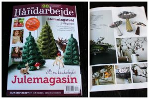 Alt om Håndarbejde Julemagasinet artikel om stylist og blogger Tina Dalbøge 2