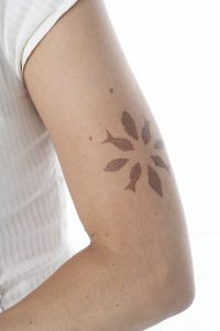tatovering med sovsekulør