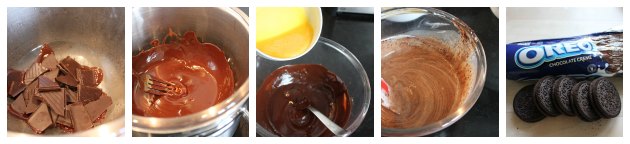 opskrift på chokolademousse med fløde, æg og chokolade