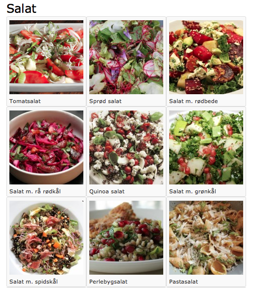 opskrifter på sunde salater